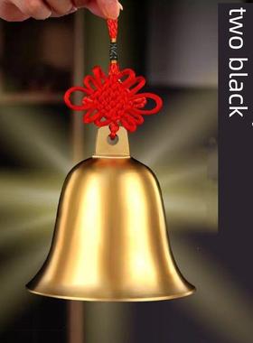 若正西部金钟饰品解决五黄两黑纯铜钟大型风铃门到门挂件城镇和市