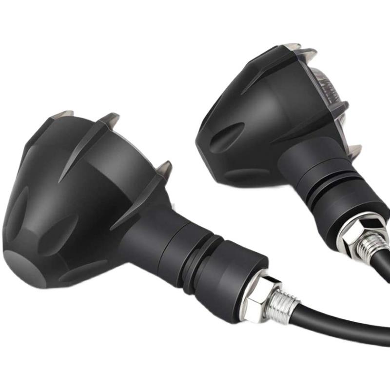 摩托车转向灯led日行灯12V电动车小猴子春风改装配件流水方转向灯 - 图3