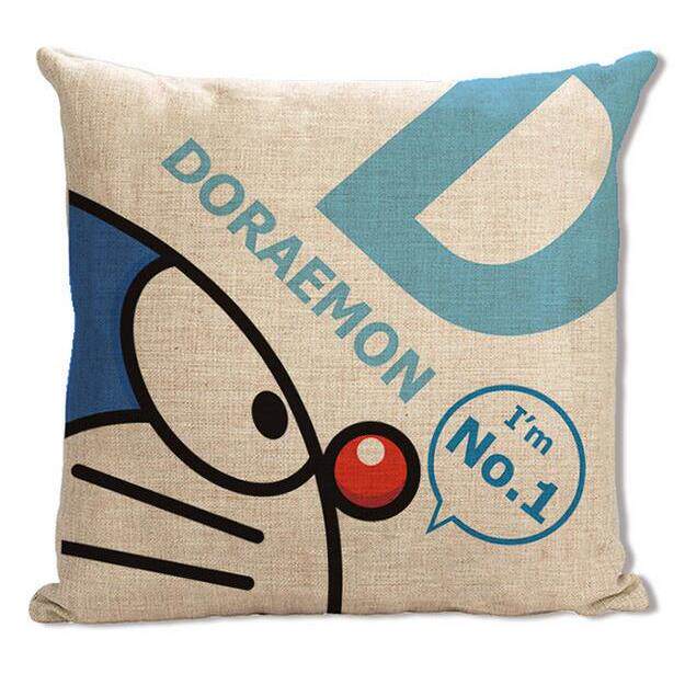 动漫抱枕叮当机器猫哆啦A梦车用床沙发靠枕坐垫靠垫周边定制芯套 - 图2