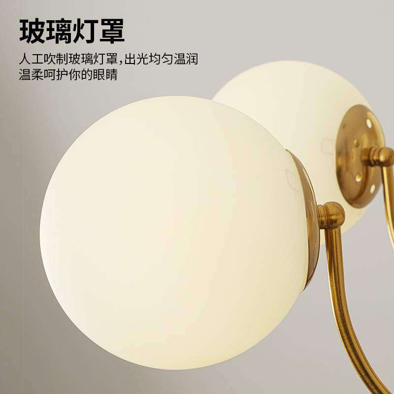 法式复古客厅灯具卧室餐厅灯中古风轻奢高级感书房间玻璃护眼吊灯,淘宝优惠券,粉丝福利购,淘宝优惠卷