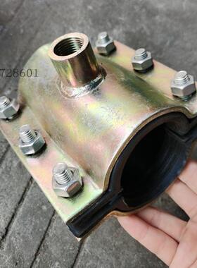 钢制分水三通抢修节DN15 20 25 32 40 50水管补漏器快接三通分水