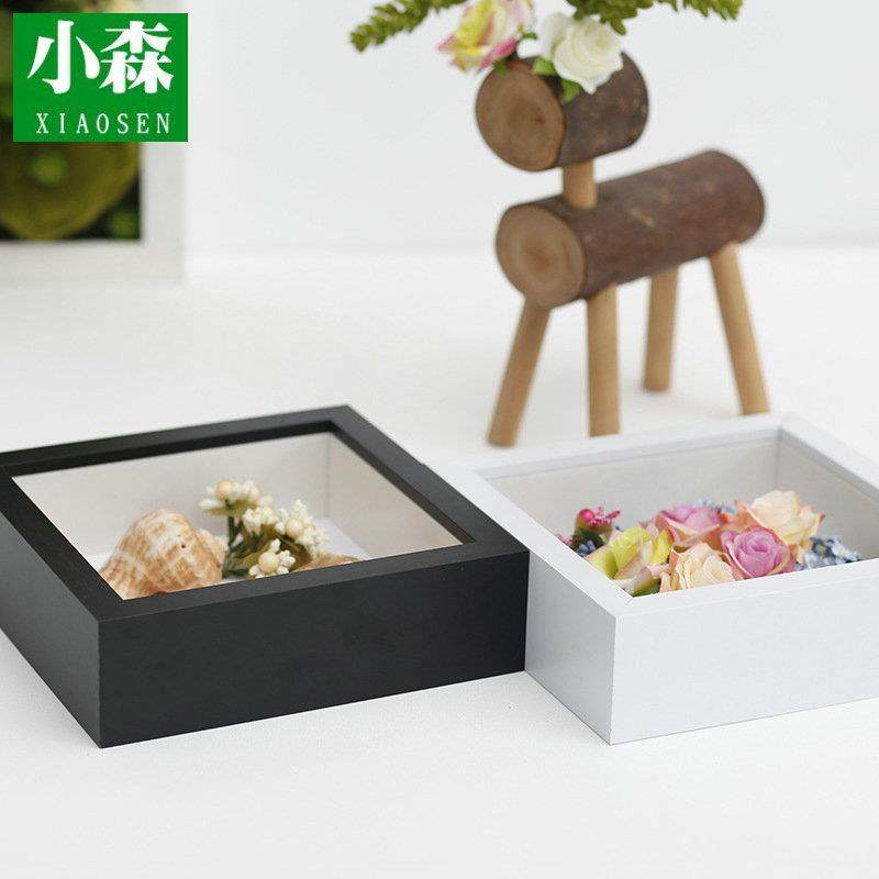 永生花相框内深4.5厘米加厚02体中空框立动物标本框创意干花相框,淘宝优惠券,粉丝福利购,淘宝优惠卷