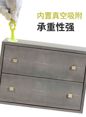 吸盘式硅胶门吸免打孔防撞垫静音卫生间缓冲贴器房间门阻把手门挡