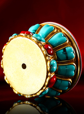 极速文殊剑纯铜镶嵌彩珠密宗摆件文殊智慧宝剑藏式供佛用品金刚杵