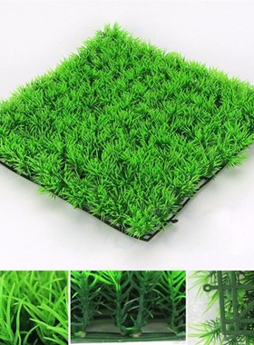 Eco-Friendly  Aquarium Ornaments Artificial Water Plastic Gr