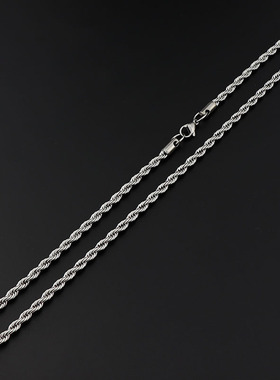 Wholesale Price Width 2MM 316L Stainless Steel Twist Chain N