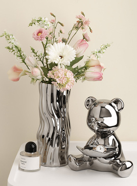 轻奢风鞋柜进门口入户玄关桌面放钥匙的收纳盒摆件家居客厅装饰品