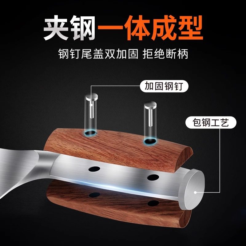 新疆包邮王麻子菜刀9铬家用厨房切菜切肉刀厨师专用斩切刀商用,淘宝优惠券,粉丝福利购,淘宝优惠卷