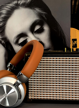 样板间音乐主题i软装饰品音箱耳机黑胶唱片拍摄影视道具儿童房摆