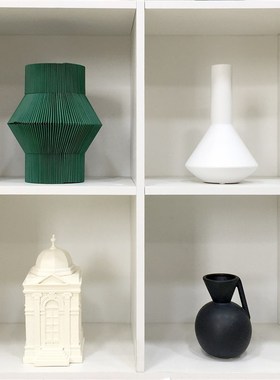 样板间家居软h装饰品摆件书柜仿真花艺装饰画创意陶瓷玻璃工艺品