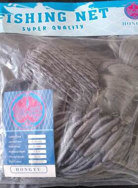 好货XC European Finland Style Fishing Gill Net Handmade Sing