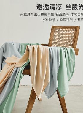100支A类天丝床笠单件夏季凉感冰丝床罩三件套床垫保护罩床单套全