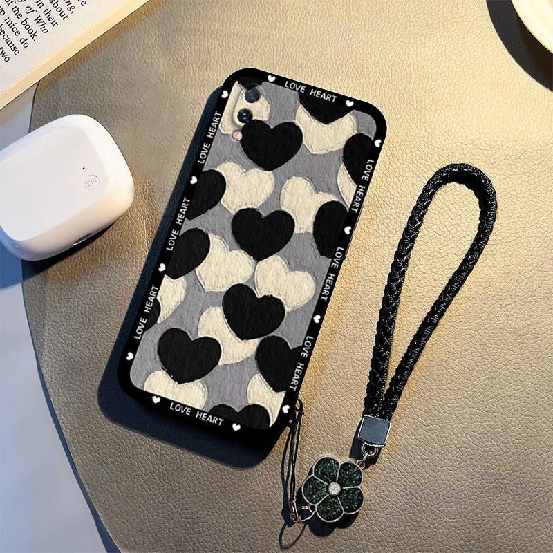 适用vivoNEX前置指纹手机壳NEXS旗舰版vivo屏幕NEX1套vivoNEXS新款vivoNEXA全包vivoENX防摔NEXA男女爱心硅胶 - 图2