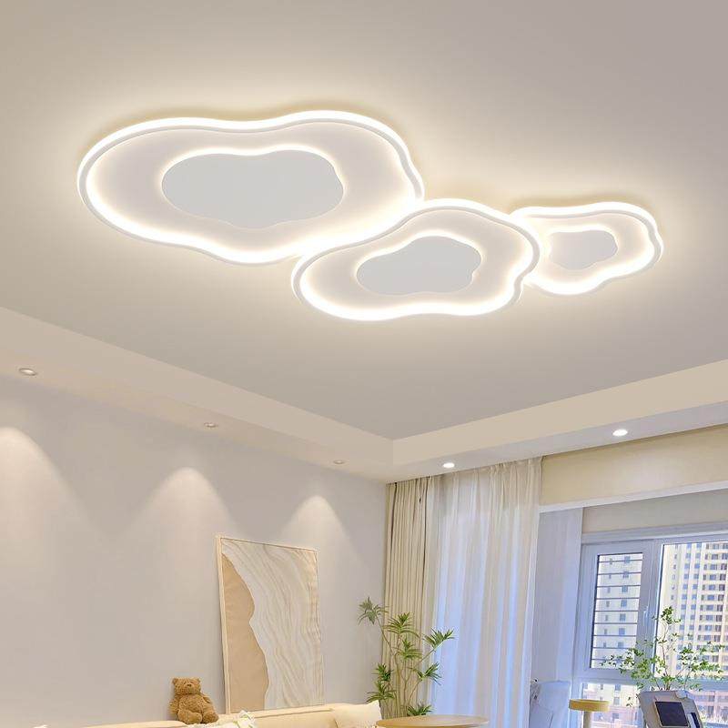 流水追光云朵客厅灯创意艺术吸顶灯卧室餐厅现代简约全屋套餐灯具 - 图0