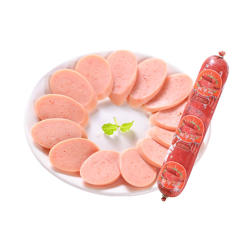 松江老号火腿肠排骨肠80g*25根方便速食开袋即食风味肠烤肠下酒菜