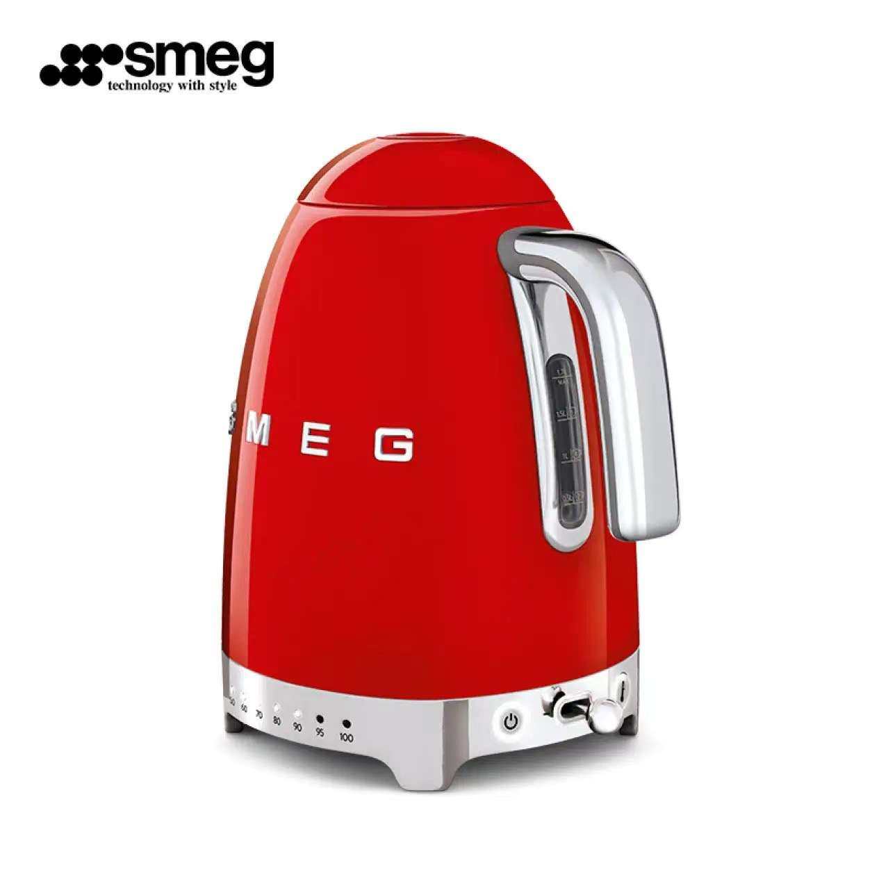 SMEG斯麦格KLF04电热水壶烧水壶不锈钢1.7L恒温电水壶,淘宝优惠券,粉丝福利购,淘宝优惠卷