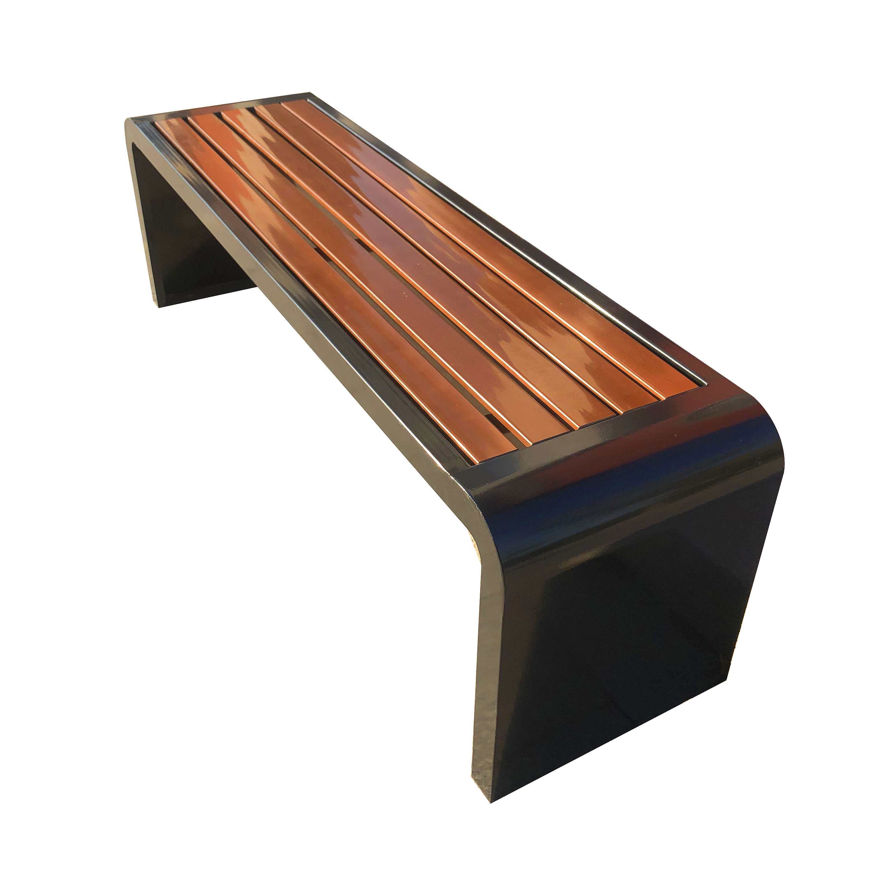 公园椅户外庭院防腐塑木长椅室外长凳广场长条凳不锈钢公共座椅,淘宝优惠券,粉丝福利购,淘宝优惠卷