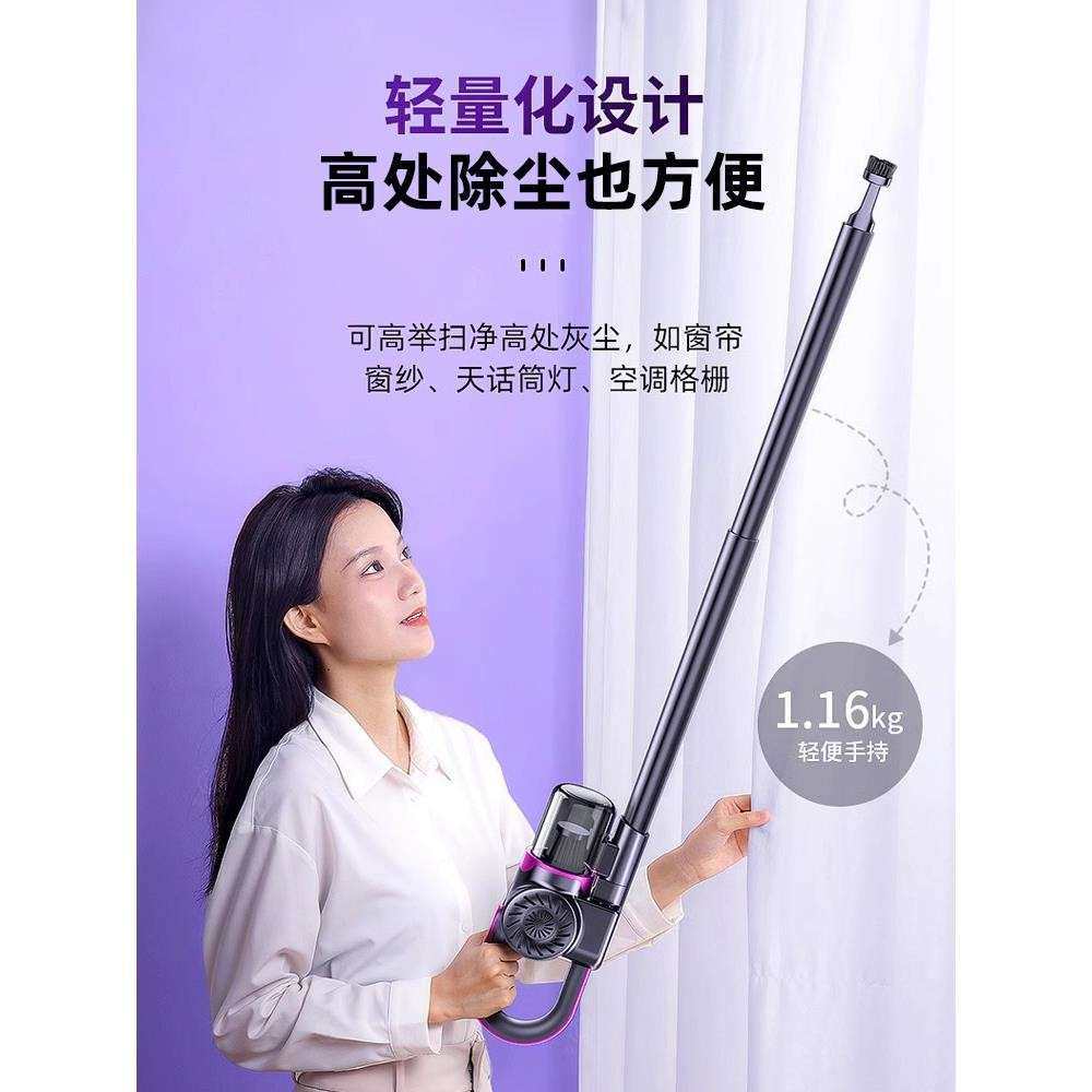 德国品质无线吸尘器家用手持式吸拖一体机车载静音小型吸猫毛神器,淘宝优惠券,粉丝福利购,淘宝优惠卷