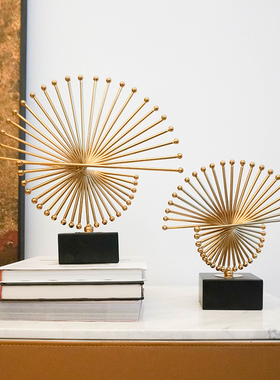 速发轻奢风办视柜摆件创厅家居装饰品客意玄关酒柜电公室书房摆设