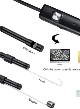 好货2020 New 7.0mm Endoscope Camera HD Flexible IP67 Waterpr