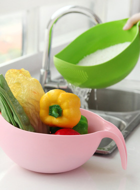 好货Food Grade Plastic Rice Beans Peas Washing Filter Strain