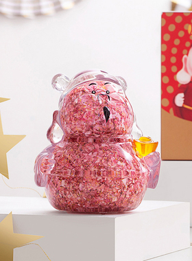 极速碎钞摆件纪念品工艺品百元碎钞财神家居摆件钞艺文创财神收藏