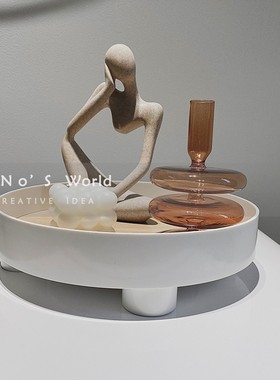 简约现代北欧INS样板房间摆件组合售楼处会所酒店边几全案/装饰品