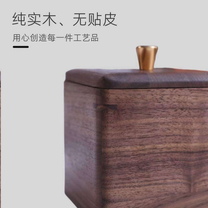 简约欧式牙线盒棉签收纳盒高档牙签盒家用个性创意轻奢木制收纳盒,淘宝优惠券,粉丝福利购,淘宝优惠卷