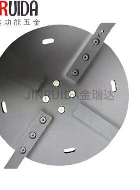 金瑞达源头厂家三合一旋转1.2-1.8米导轨碟刹锁/圆角功能五金桌架