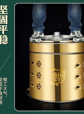 极速304不锈钢化宝盆聚宝桶拜祭烧纸钱桶化金桶焚化炉元宝烧金桶