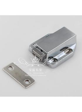 加强隐形柜门碰免拉手反弹器开门器碰按下自弹加厚锌合金隐形柜吸