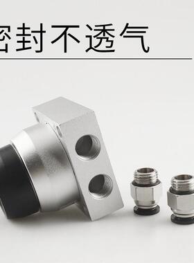 气动开关手动阀K34R6-8D三位四通手转阀手动气阀气缸开关换向