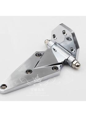 加厚锌合金冷库门 烘箱 铰链 蒸饭车平门 平面铰链 工业用合页8寸