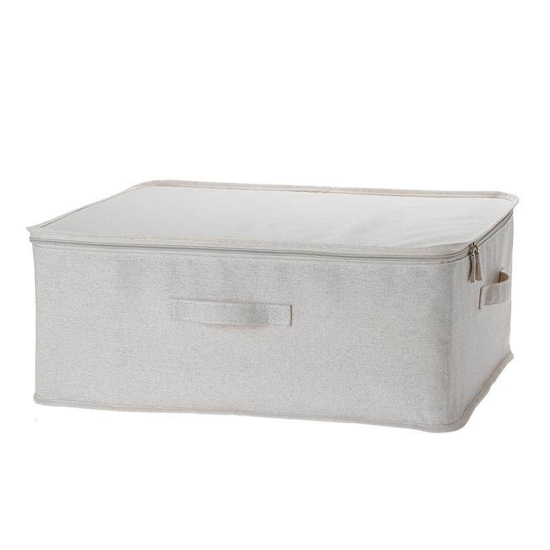 简约日式棉被收纳袋子棉麻整理袋布艺衣服被子透气防水防潮防尘袋,淘宝优惠券,粉丝福利购,淘宝优惠卷