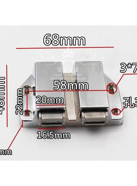 大号柜门反弹器碰珠锁免拉手强磁按压式自弹器磁吸单双门磁碰柜吸