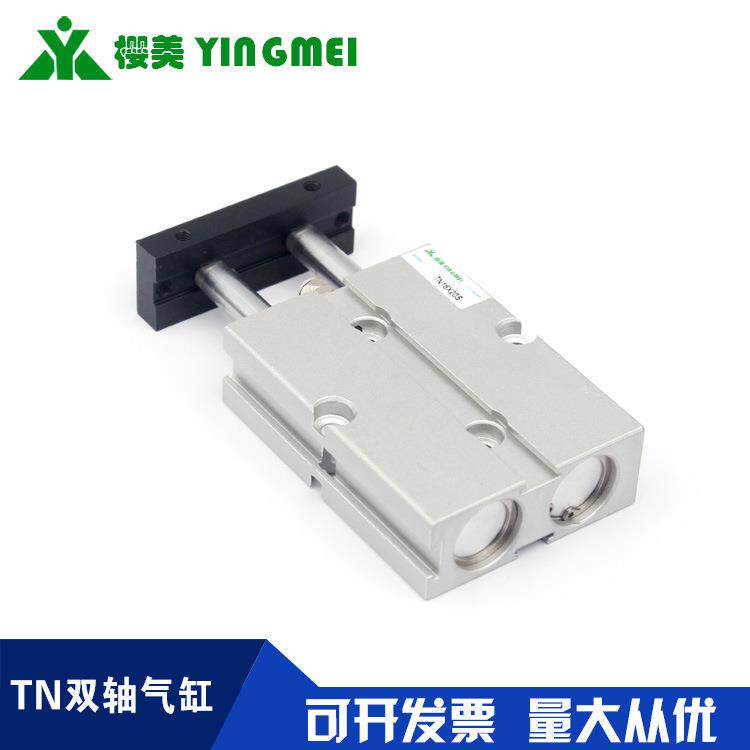 牌型TN32x10x15x20x30x40x50x60x70x75x100-S双轴气缸 - 图3