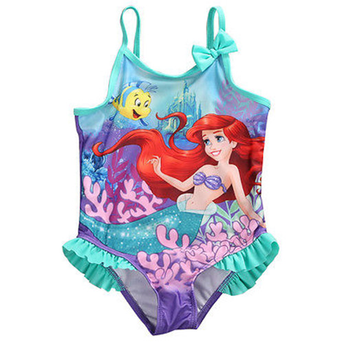 推荐Toddler Kids Baby Girls Cartoon Bikini Suit Swimwear Swi - 图1