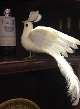 极速仿真羽毛金丝燕影视拍摄道具园林装饰鸟笼摆件居饰品羽毛燕子