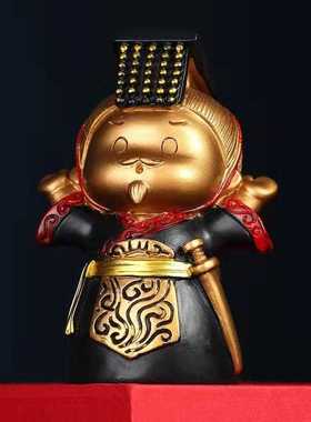 创意胖兵马俑系小物件桌面摆件国风可爱秦始皇西安文创纪念品