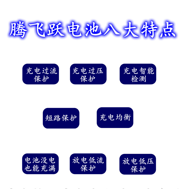 smartlock智能锁电池门锁电池指纹锁电池全自动锁充电池Soar-103F - 图2