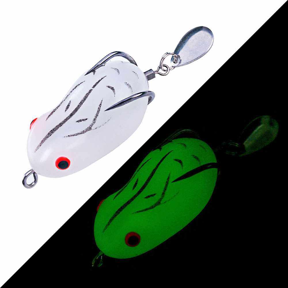 新款直销外贸夜光小雷蛙路亚鱼饵带亮片浮水仿真青蛙假饵兔蛙黑鱼,淘宝优惠券,粉丝福利购,淘宝优惠卷