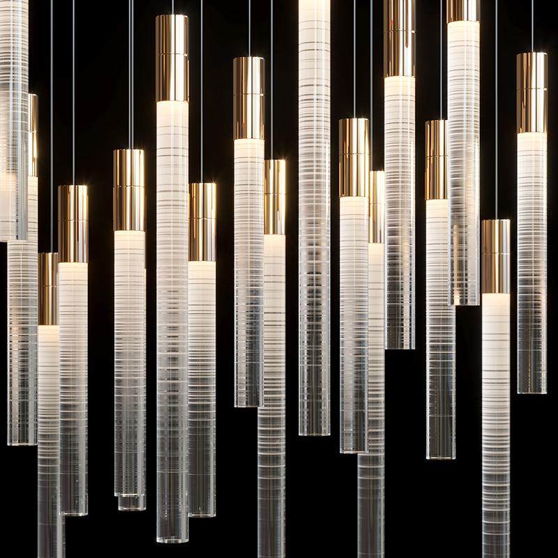 酒店大厅售楼部沙盘宴会厅吊灯个性简约别墅复式楼梯挑高工程灯具,淘宝优惠券,粉丝福利购,淘宝优惠卷