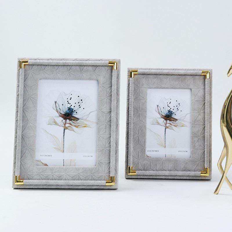 新款创意皮革相框首饰托盘组合搭配家居纸巾盒样板房卧室饰品摆件,淘宝优惠券,粉丝福利购,淘宝优惠卷