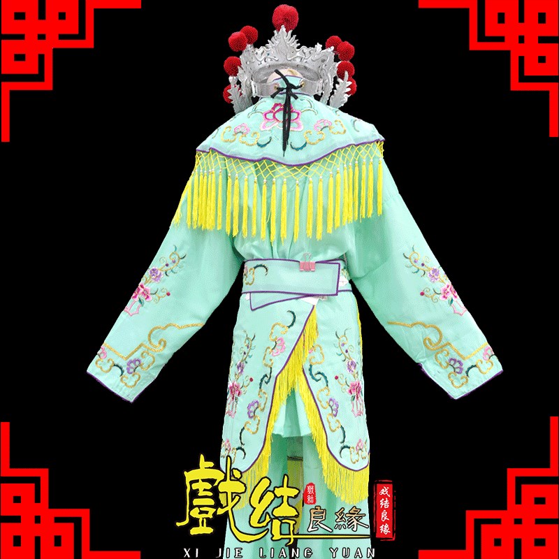 京剧越剧豫剧戏曲服装舞台演出服装刀马旦武旦女兵衣杨门女将 - 图3