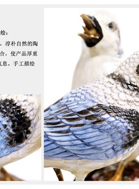 欧式奢华摆件 美式客厅装饰品 法式别墅电视酒柜玄关壁炉摆设雕塑