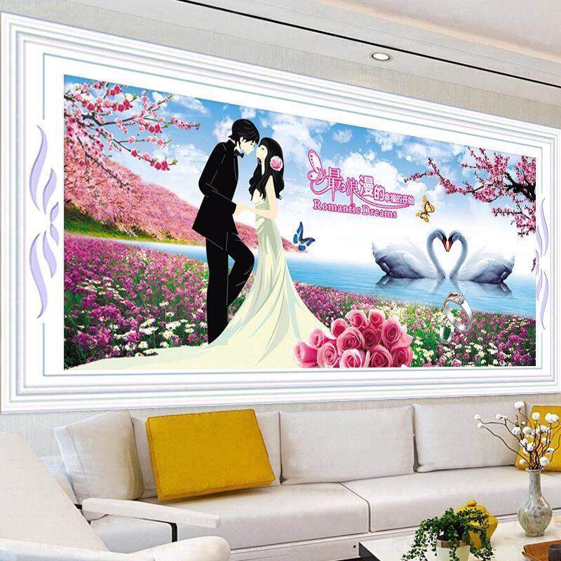 钻石画满钻结婚浪漫爱情见证幸福时刻点贴钻十字绣钻石绣喜庆客厅,淘宝优惠券,粉丝福利购,淘宝优惠卷