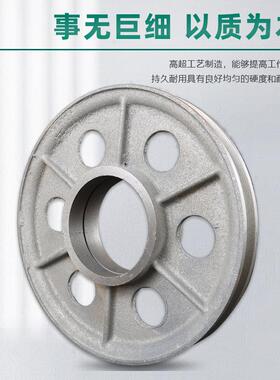 电动葫芦吊钩滑轮起重机行车内轮龙门吊配件1/2/3/5/10t吨槽轮片