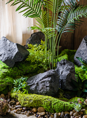 仿真泡沫假石头户外庭院装饰品室内E景观造景酒店民宿氛围营造道