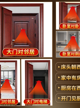 五帝钱门对门吉祥结挂件纯黄铜真品葫芦铜钱串大X门口卧室厕所