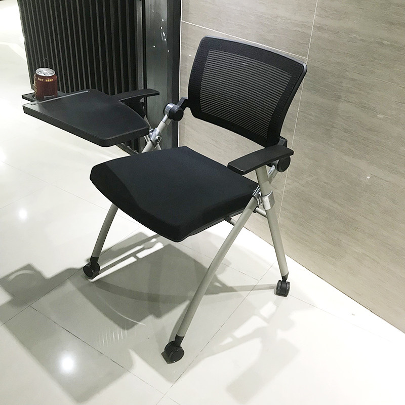 网布折叠b培训椅带写字板学生会议室椅四轮办公职员会议椅桌椅一,淘宝优惠券,粉丝福利购,淘宝优惠卷